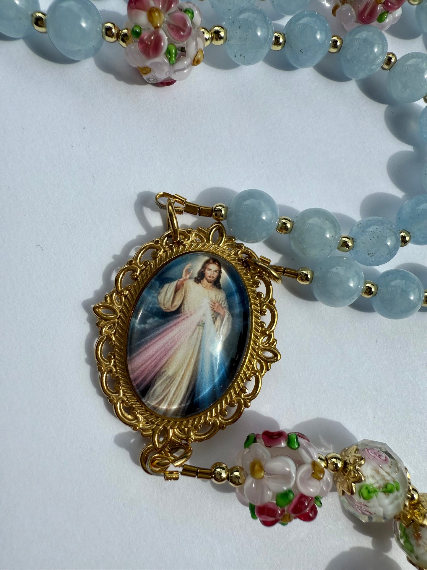 Divine Mercy in Bloom Rosary π©΅ πΈ