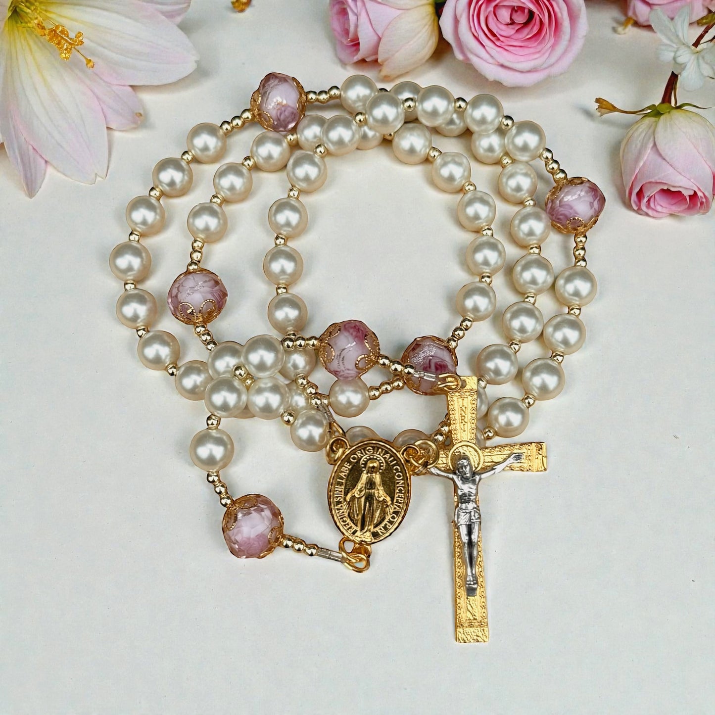 White and Pink gold plated ๐๐คโจ