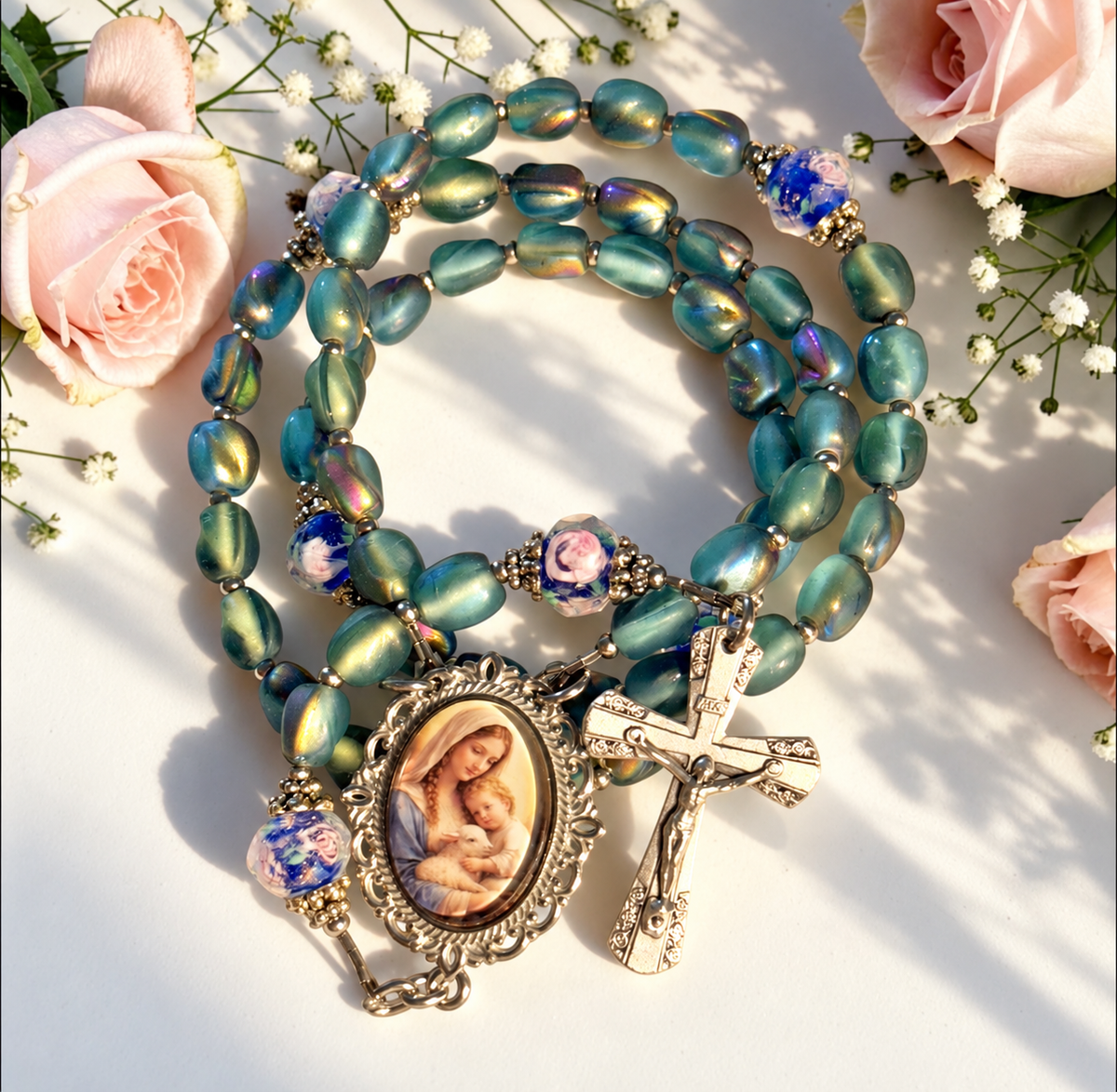 Celestial Madonna Rosary ✨