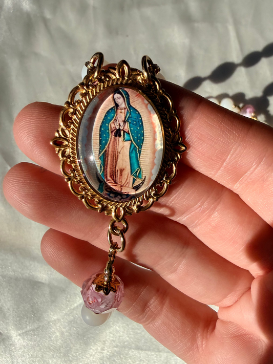 Dreamy Our Lady of Guadalupe rosary πΈ βοΈβ¨
