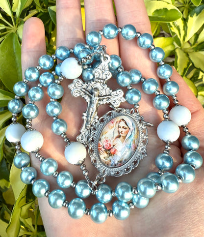 Ave Maria Blue Rosary