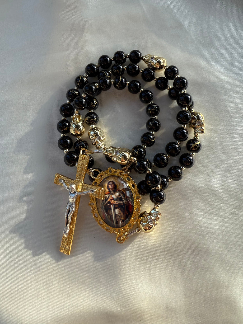 Joan of Arc Rosary ⚔️✨ Gold filled parts