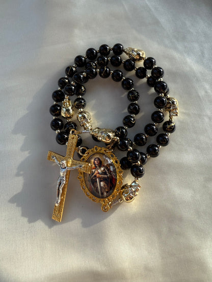 Joan of Arc Rosary ⚔️✨ Gold filled parts