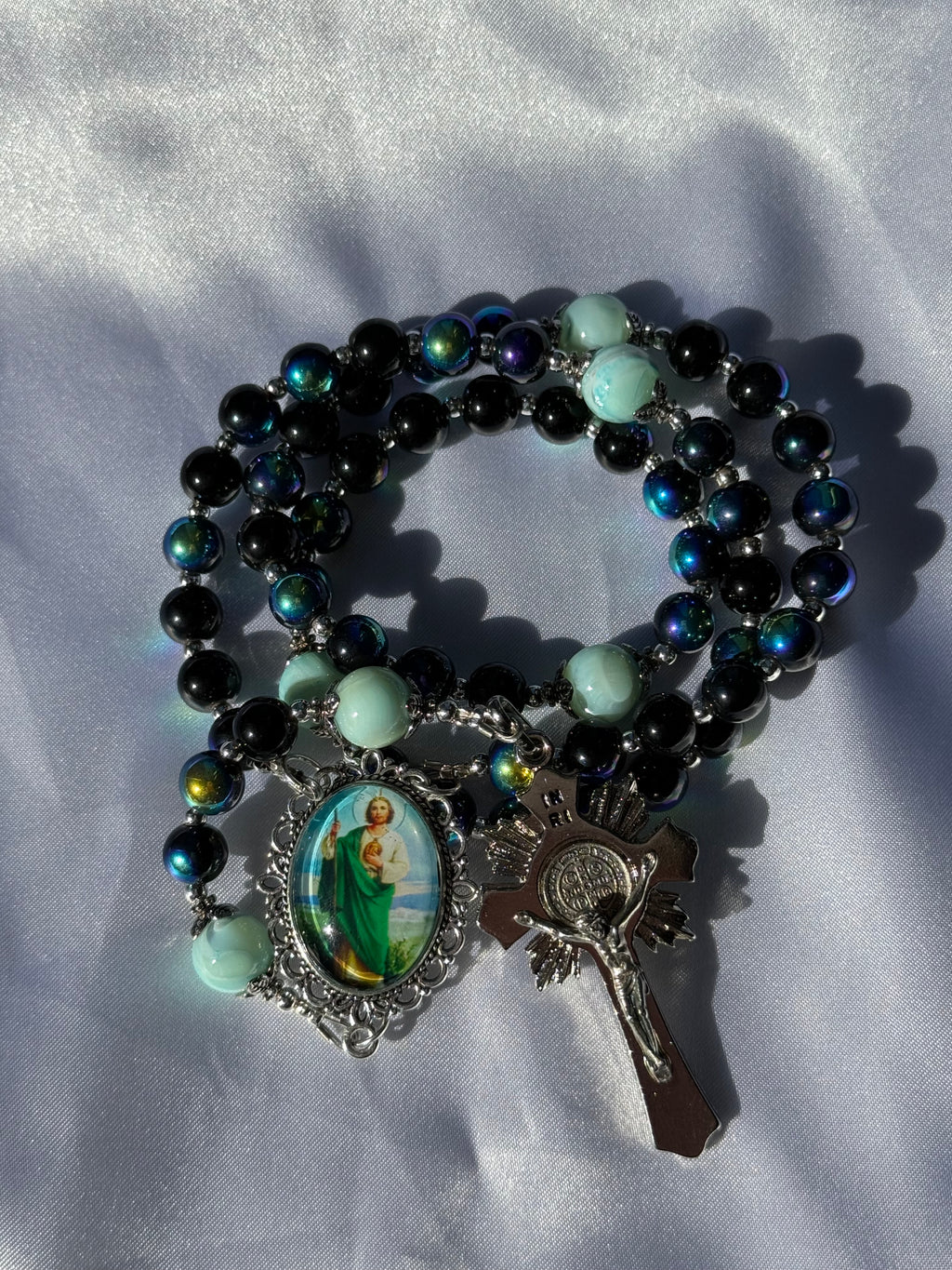 St. Jude Rosary Aurora Borealis