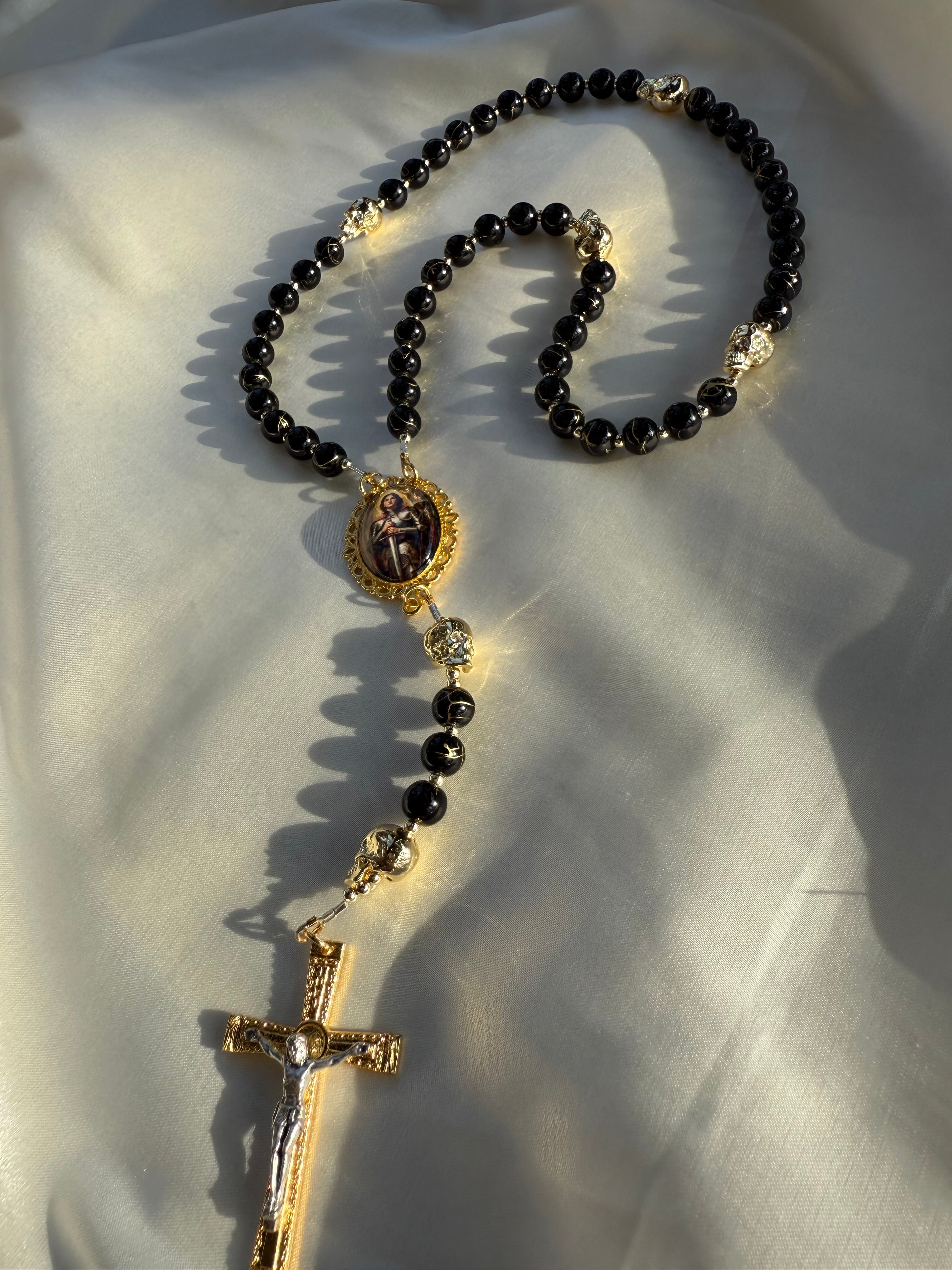 Joan of Arc Rosary ⚔️✨ Gold filled parts