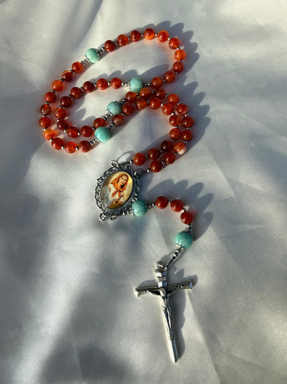 1•Saint Dymphna Rosary 🧡