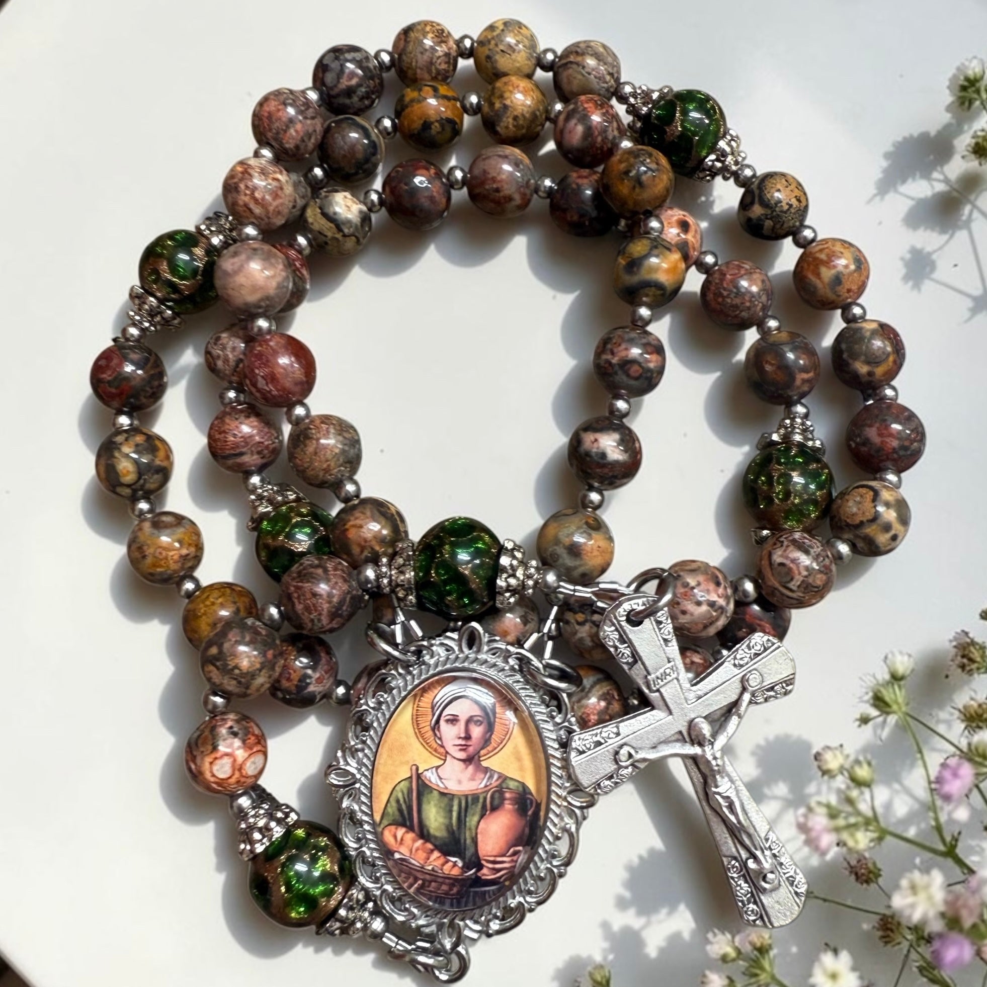 Saint Zita of Lucca Rosary