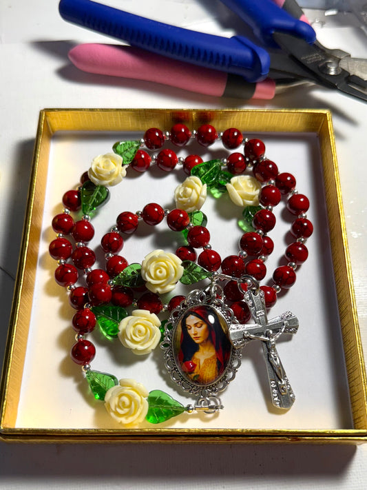 Blooming Mary Magdalene Rosary 🥀