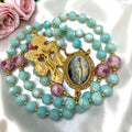 Mother of Pearl Virgin Mary  Rosary