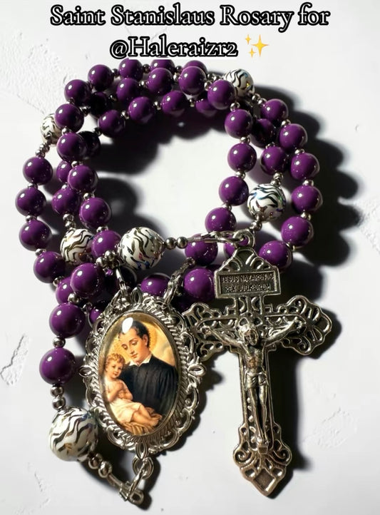 Saint Stanislaus Kostka rosary