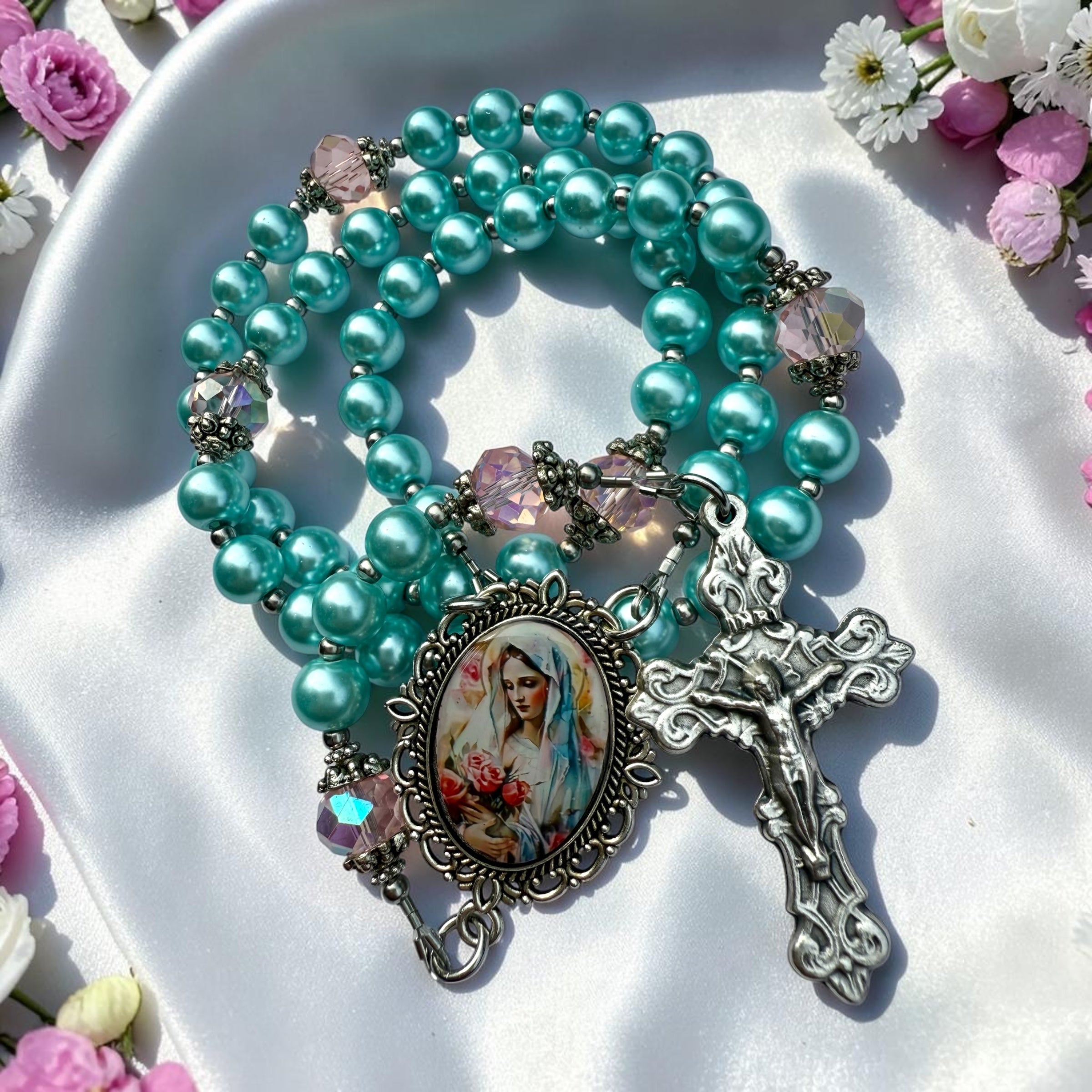 Mary’s Garden rosary 💐