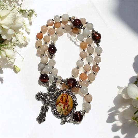 St. Dymphna rosary 🧡