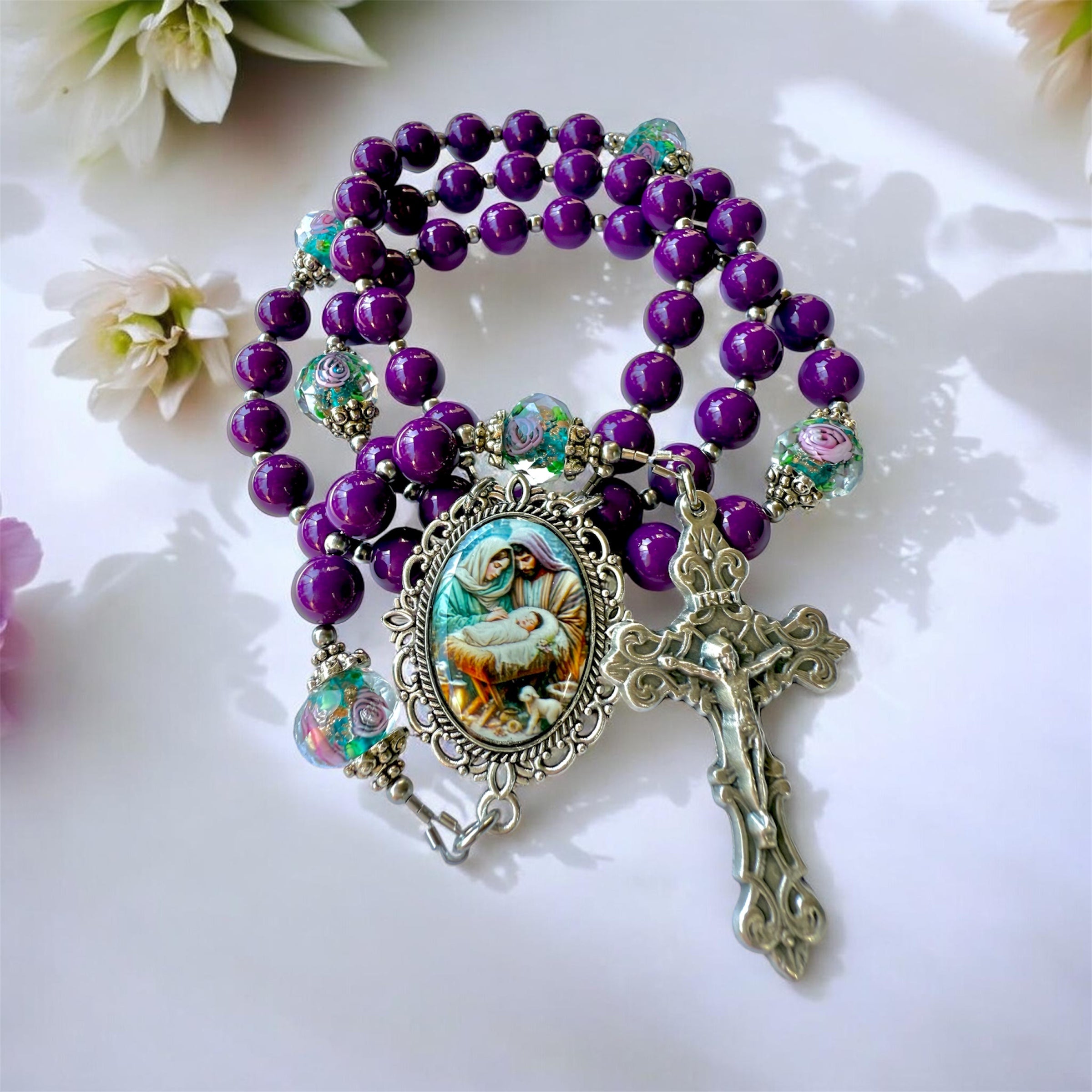 Adorable Holy Family Rosary 🤍