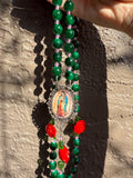 Wall Rosary-  Lady Of Guadalupe Rosary