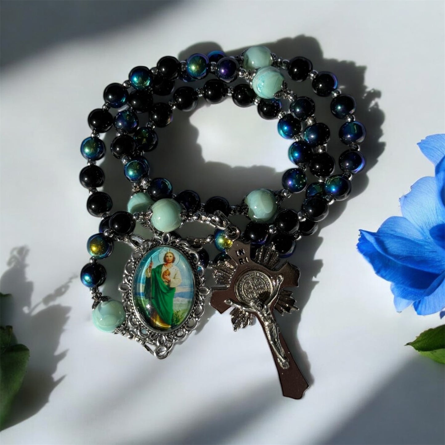 St. Jude Rosary Aurora Borealis