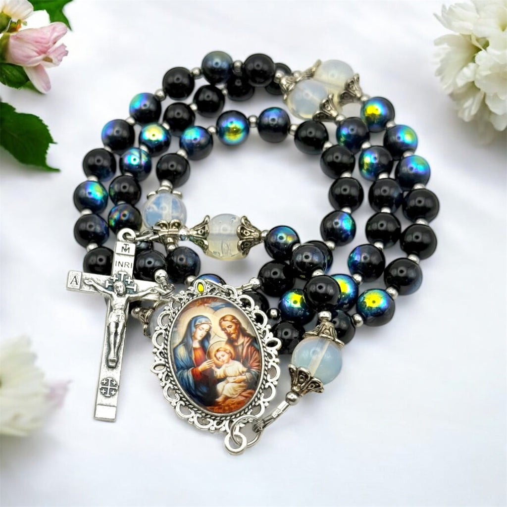 Christmas Rosary- Aurora Borealis