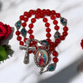 Red Rose Marian Rosary
