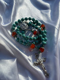 Turquoise Nativity Rosary