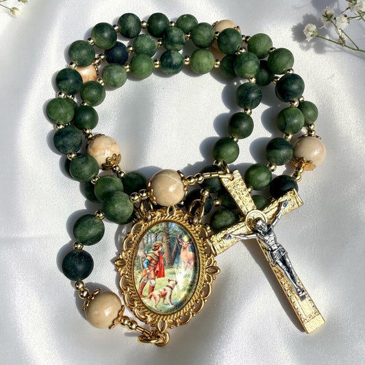 Saint Hubert Rosary 🍃~ patron saint of Hunters