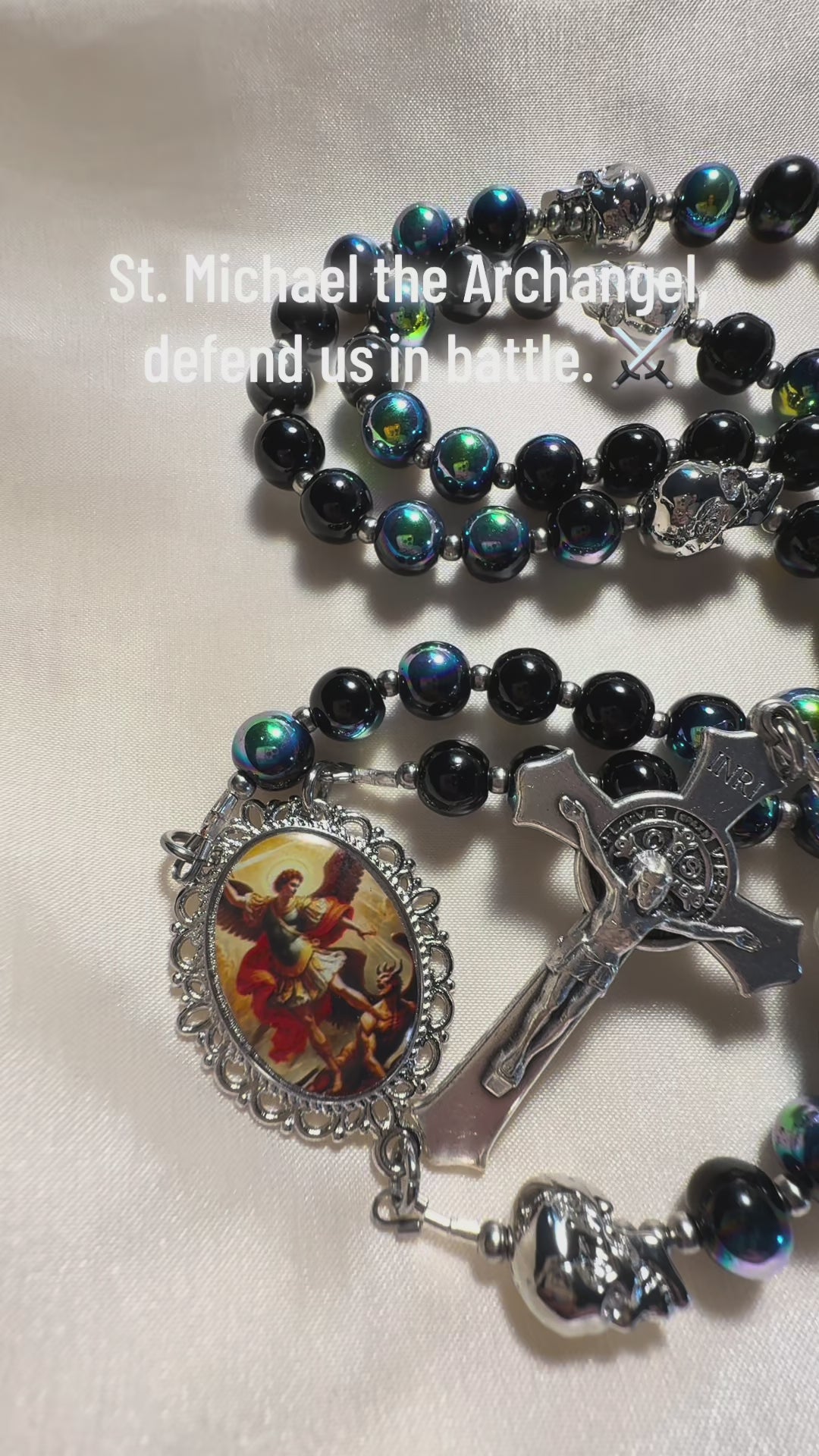 Aurora Borealis St. Michael Rosary