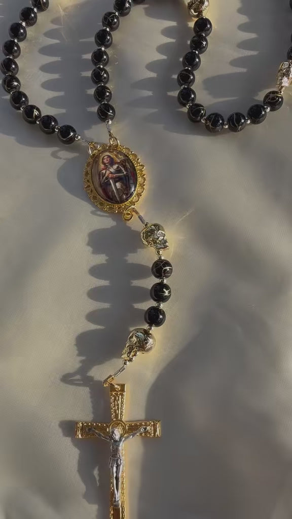 Joan of Arc Rosary ⚔️✨ Gold filled parts